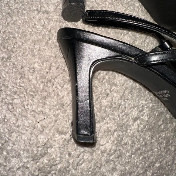 Vintage Jessica Black Strappy Heels 3 Inch 3” Size 6.5 - Picture 8 of 13